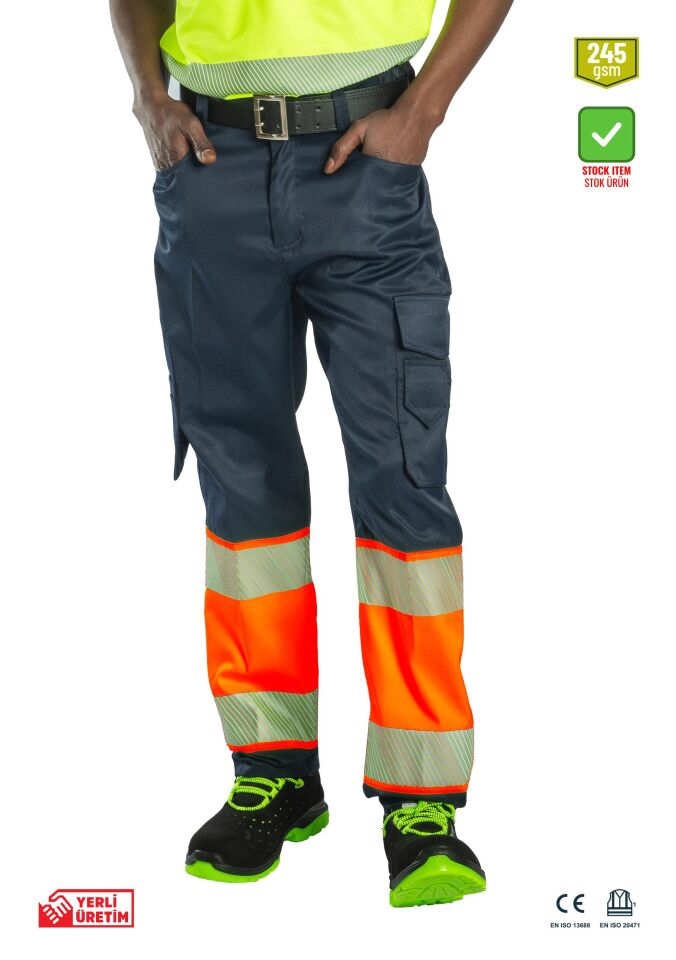 Alaska Hi-Vis Pantolon Reflektörlü İş Pantolonu