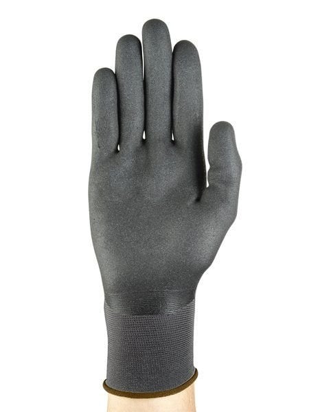 Ansell AN 11-849 Hyflex Fortix İnce Köpük Nitril Kaplama 100 ° Isı Dayanımı EN407