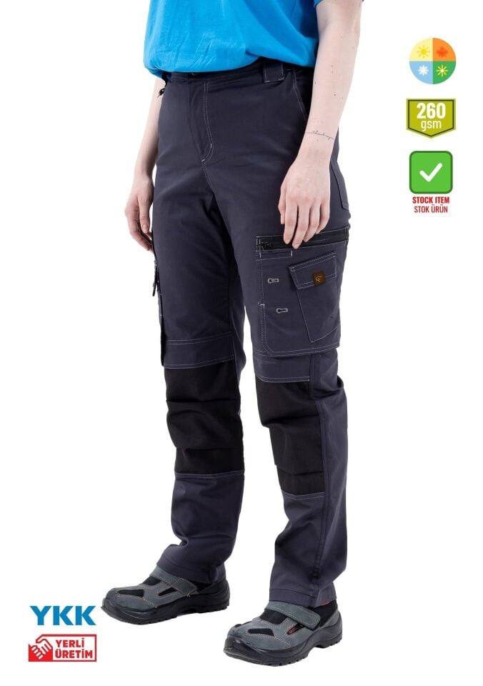 Safesawa Berlin Pantolon | Diz Cordura Takviyeli İş Pantolonu