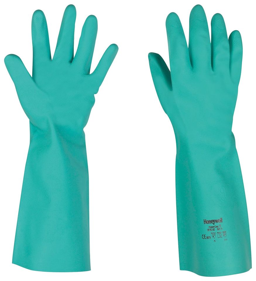 Honeywell 2095304 PowerCoat 953-04 Kimyasal İş Eldiveni, 45 cm 9
