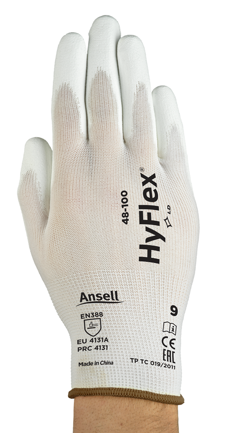 Ansell AN 48-100 Hyflex Poliüretan Kaplama A Kesilme Dirençli İş Eldiveni