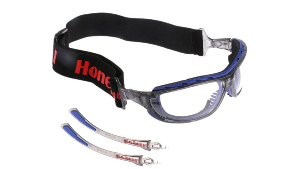 Honeywell SP1000 1028640, İçlikli ve Baş Bantlı(K&N), Şeffaf İş Gözlüğü