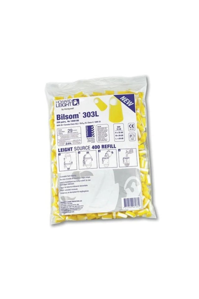 Honeywell Bilsom 303L, Doldurma Torbası, SNR:33 dB ( 1 Torba = 200 Çift )