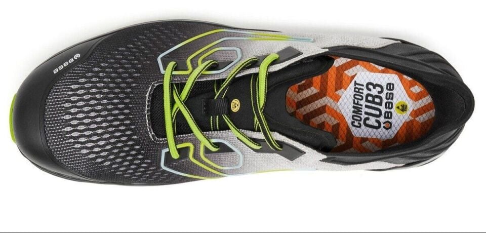 Base K-Spin S1PS ESD HRO Alüminyum Burun İş Ayakkabısı (Hafif ve Kaymaz)