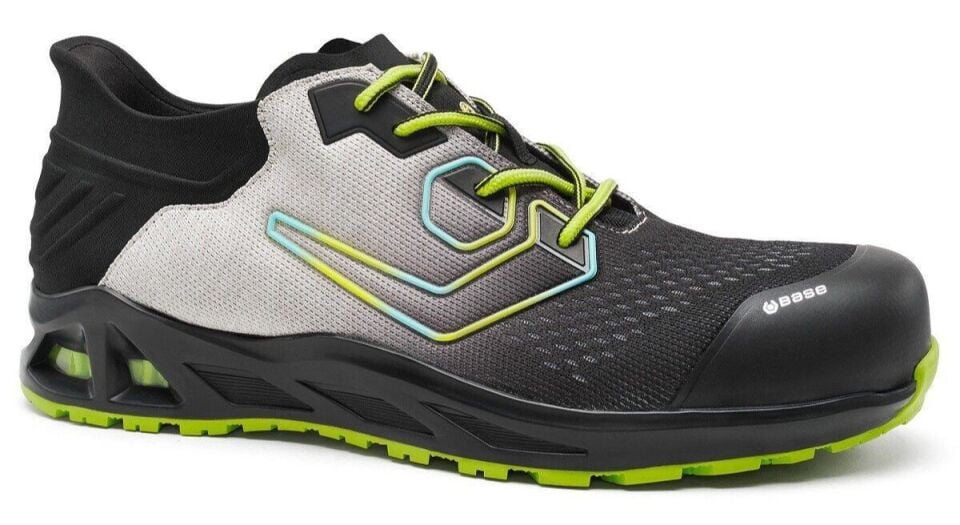 Base K-Spin S1PS ESD HRO Alüminyum Burun İş Ayakkabısı (Hafif ve Kaymaz)