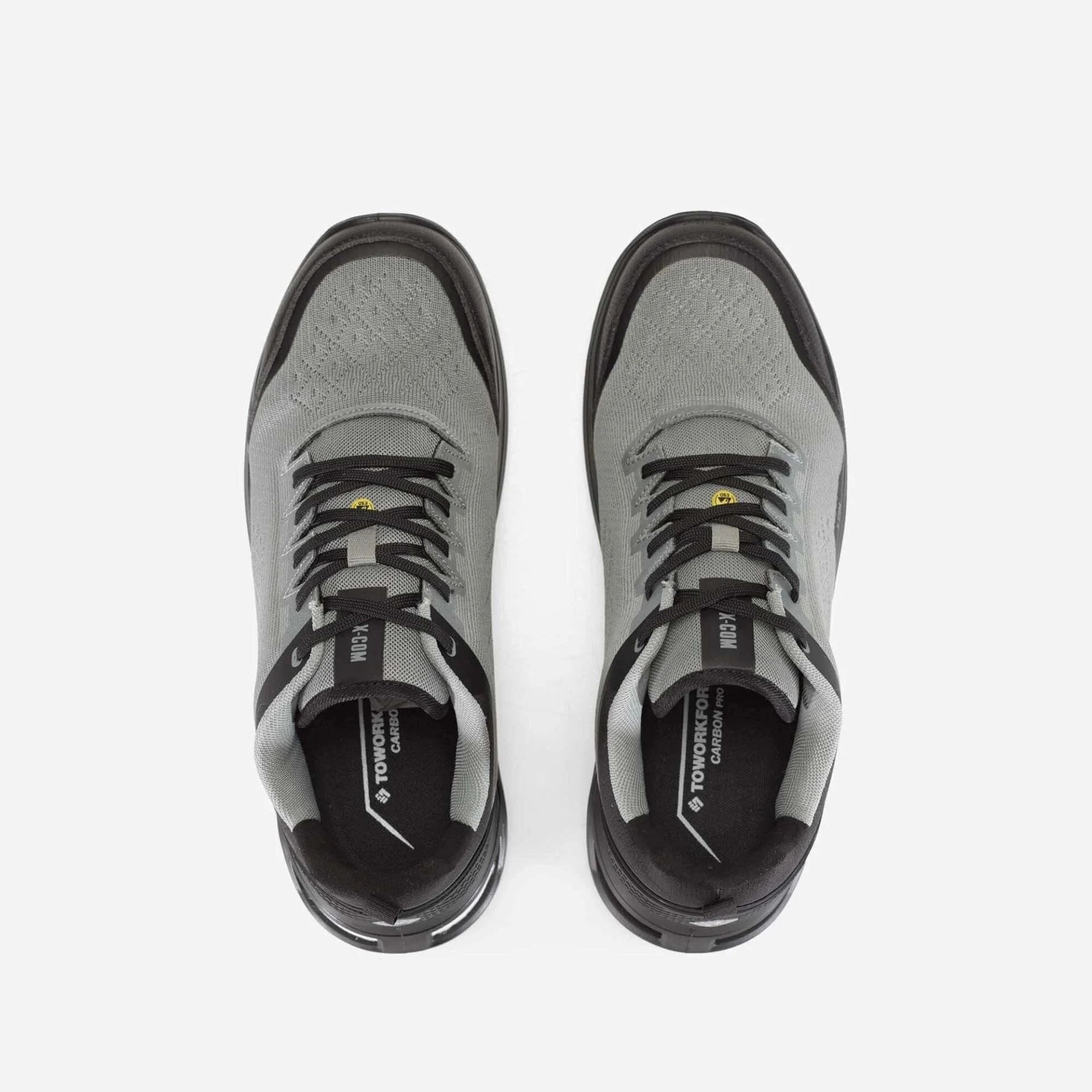 Toworkfor X-503 S1P SRC ESD İş Ayakkabısı Siyah Gri 40