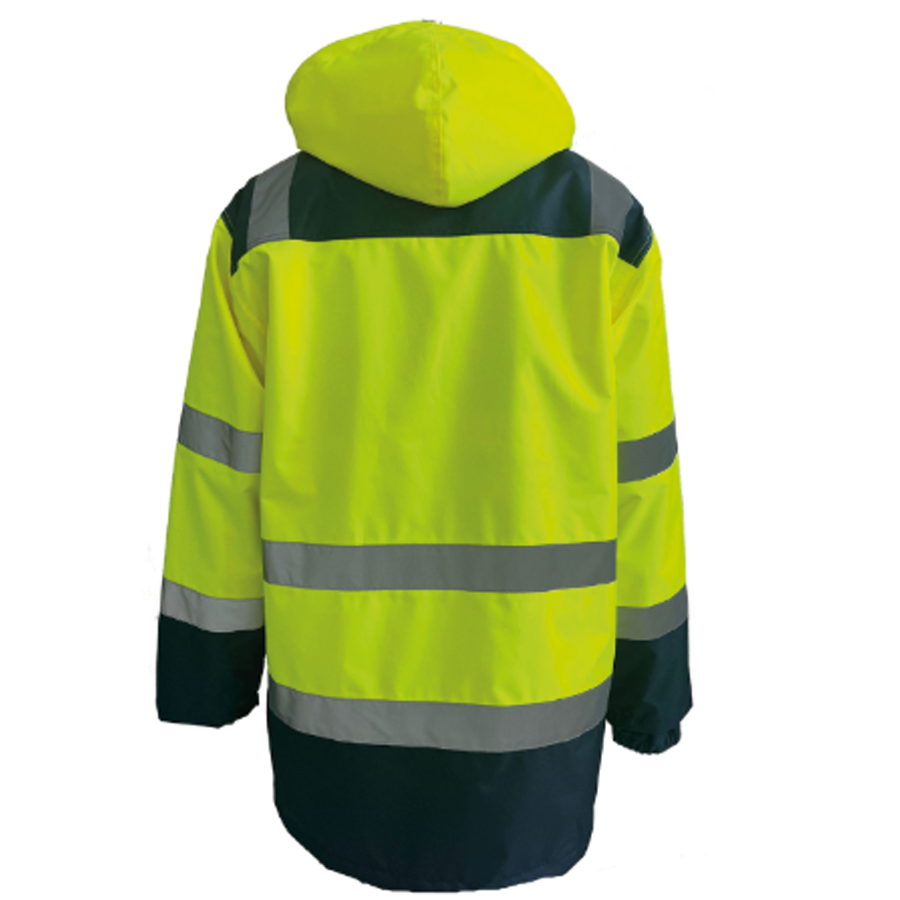 Vizwell™ 300 D Oxford Reflektörlü 3+1  Parka Sarı Lacivert
