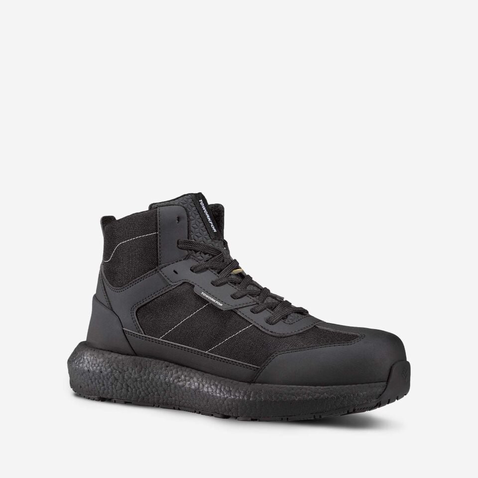 Zero All Black Boot | S3S | SR | ESD Kompozit Burun İş Botu