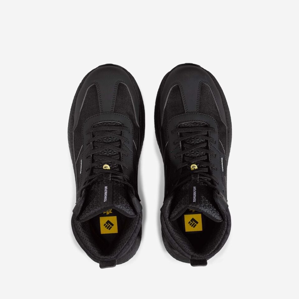 Zero All Black Boot | S3S | SR | ESD Kompozit Burun İş Botu