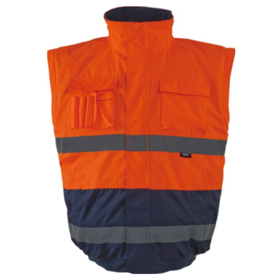 Vizwell™ 300 D Oxford Reflektörlü Kolları Çıkmalı İki Renki Pilot Mont