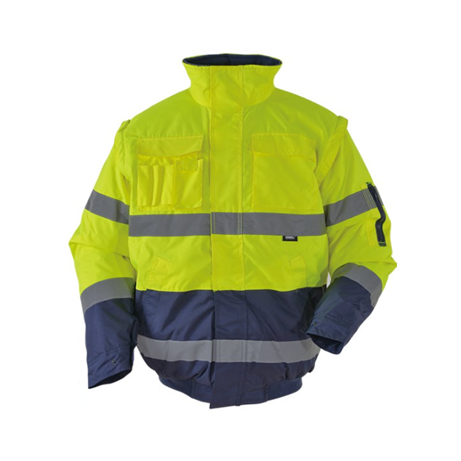 Vizwell™ 300 D Oxford Reflektörlü Kolları Çıkmalı İki Renki Pilot Mont