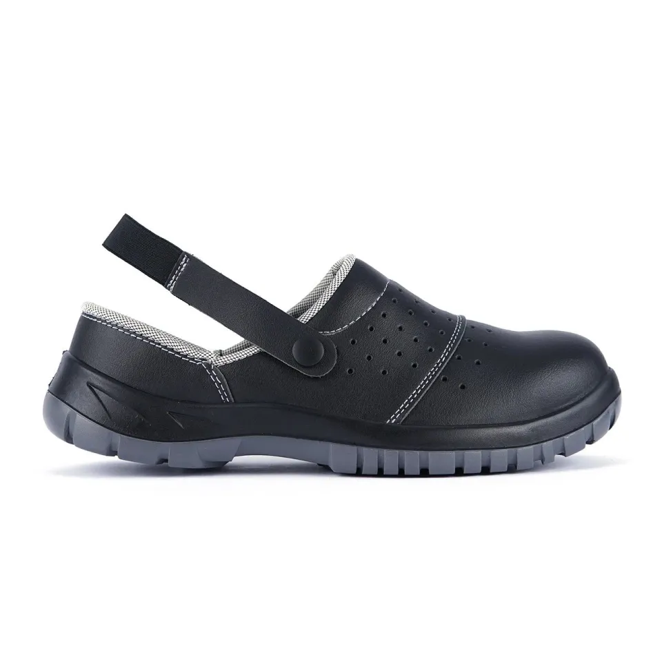 Mekap Slipper 210-03 S1 SRC Çelik Burun Sabo İş Terliği | İş Güvenlik Terliği| Siyah