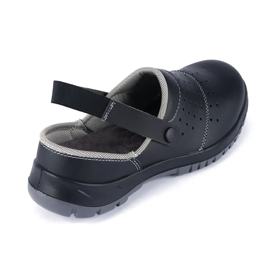 Mekap Slipper 210-03 S1 SRC Çelik Burun Sabo İş Terliği | İş Güvenlik Terliği| Siyah