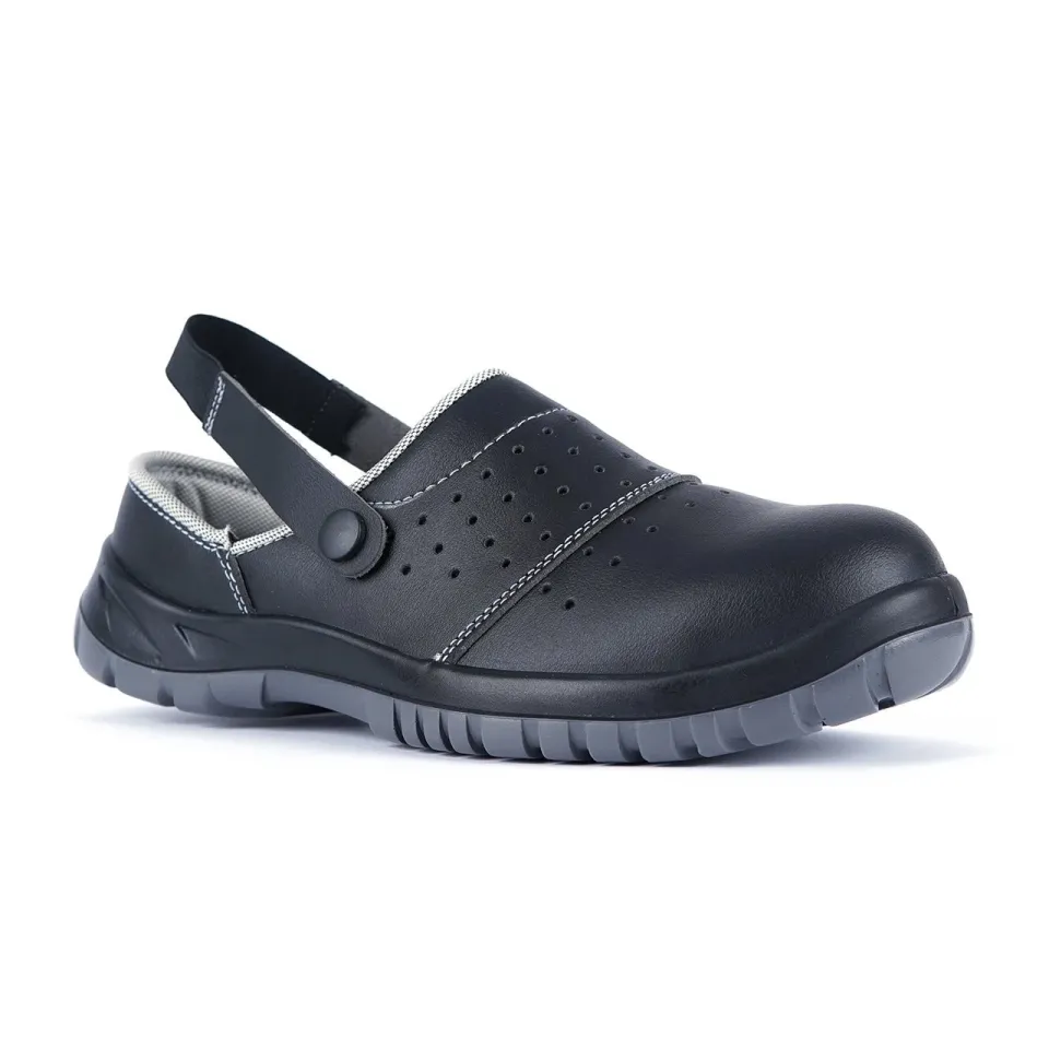 Mekap Slipper 210-03 S1 SRC Çelik Burun Sabo İş Terliği | İş Güvenlik Terliği| Siyah