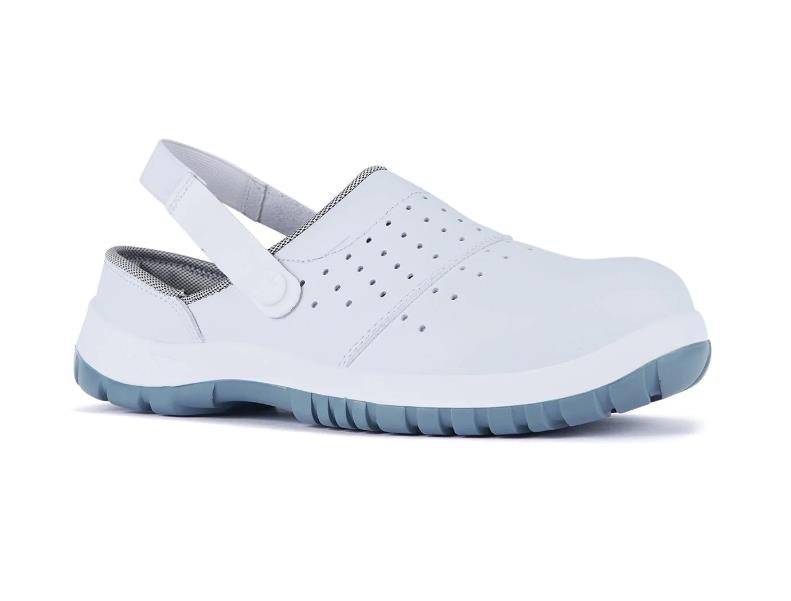 Mekap Slipper 210-01 S1 SRC Çelik Burun Sabo İş Terliği | İş Güvenlik Terliği| Beyaz