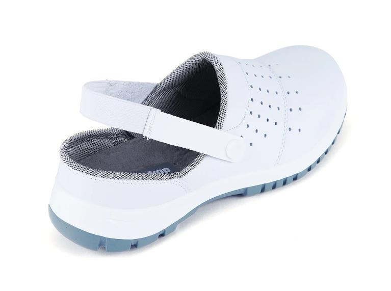 Mekap Slipper 210-01 S1 SRC Çelik Burun Sabo İş Terliği | İş Güvenlik Terliği| Beyaz