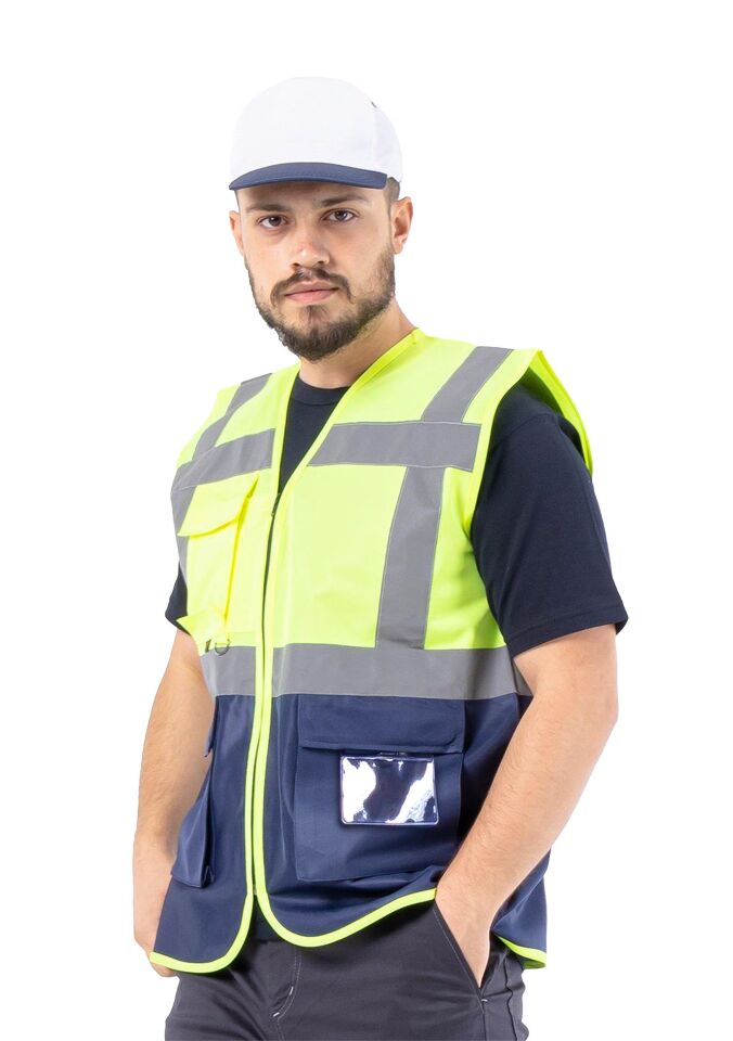 Alaska Hi-Vis Reflektörlü Mühendis Yelek 125 Gr