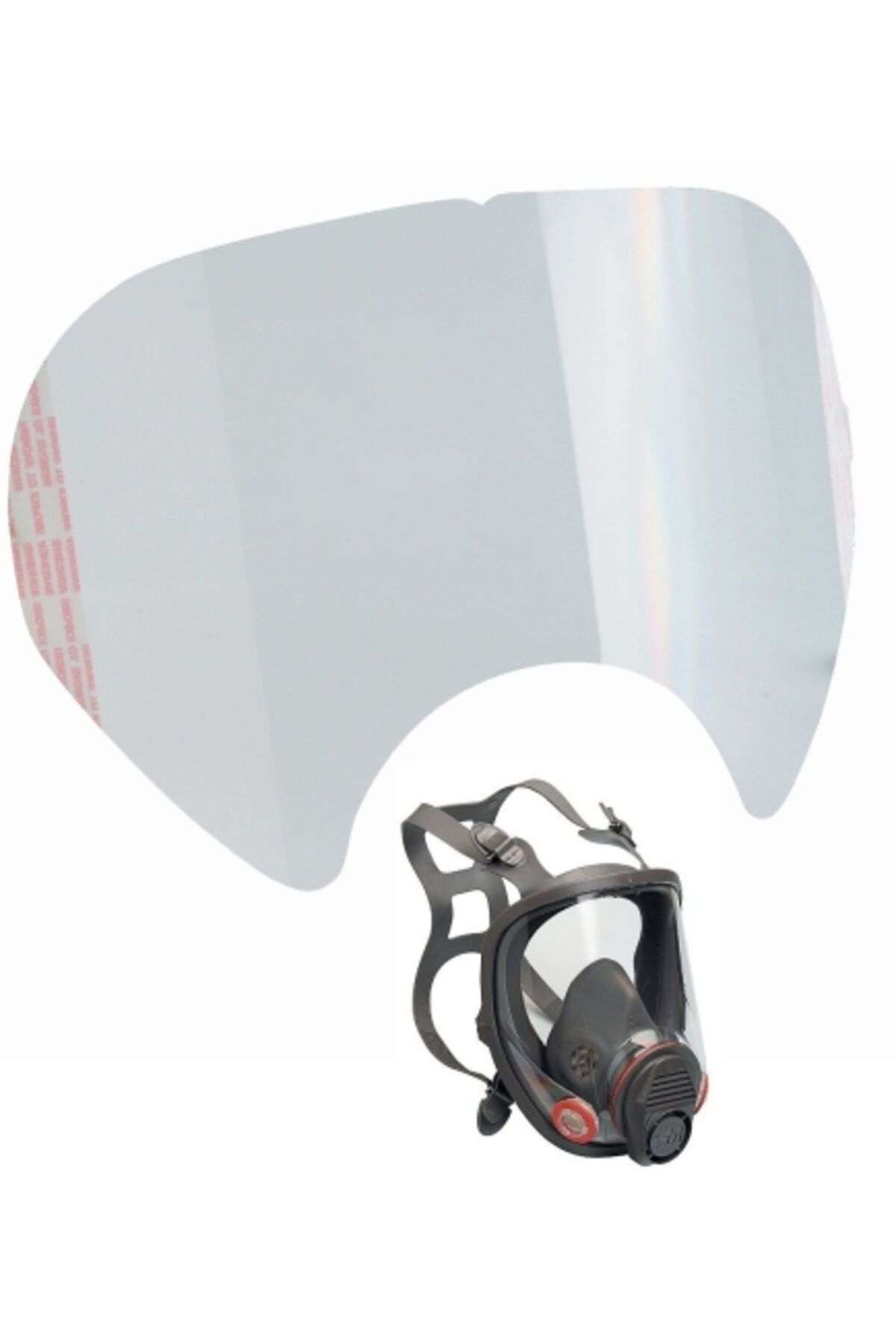 3m 6885 6800 Tam Yüz Maskesi İçin Vizör Koruyucu