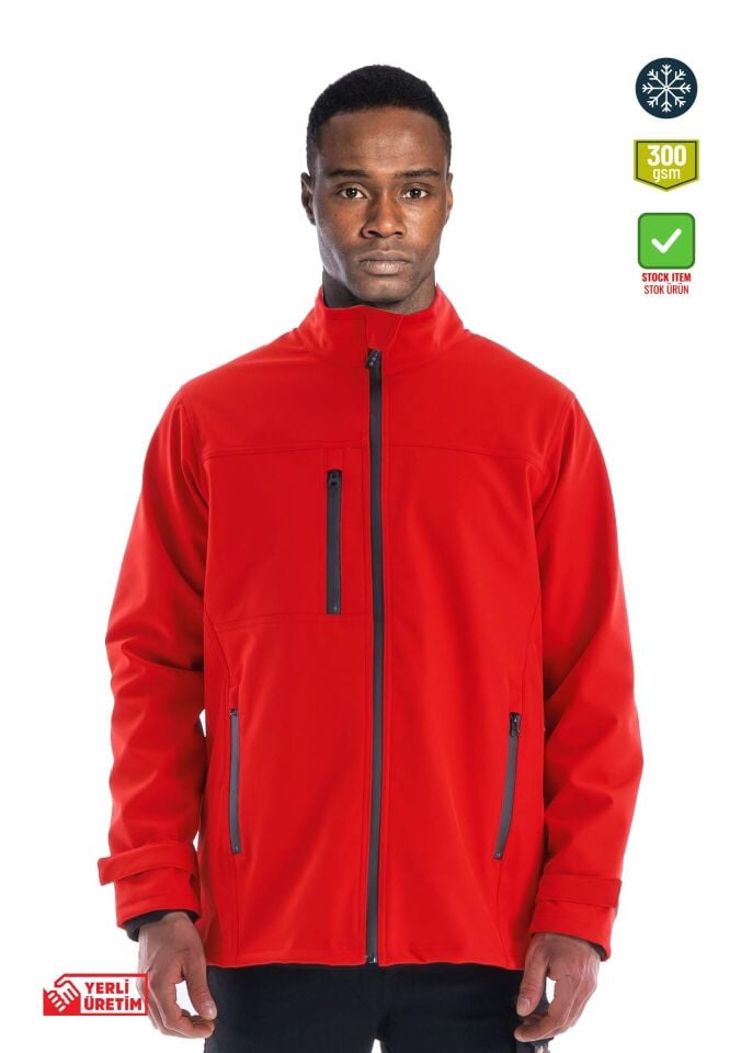 Safesawa Dark Softshell İş Ceketi  300 gsm