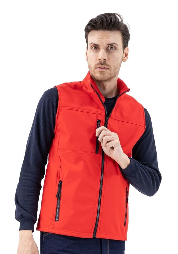 Safesawa Dark Softshell  İş Yeleği 300 gsm