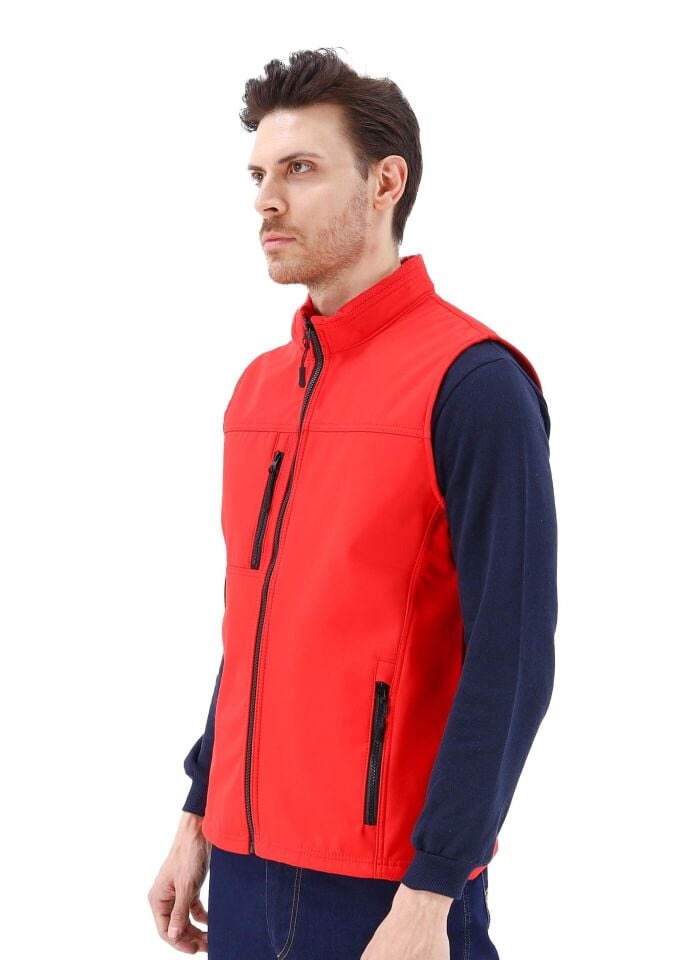 Safesawa Dark Softshell  İş Yeleği 300 gsm