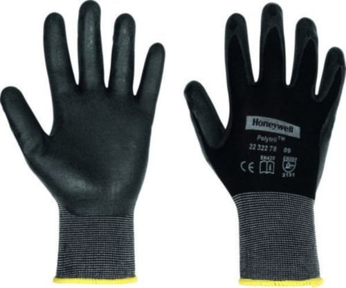 Honeywell 2232278 Polytril Air Skin, Çok Hafif Polyamid Örgü, İnce Köpük Nitril Kaplı İş ELdiveni