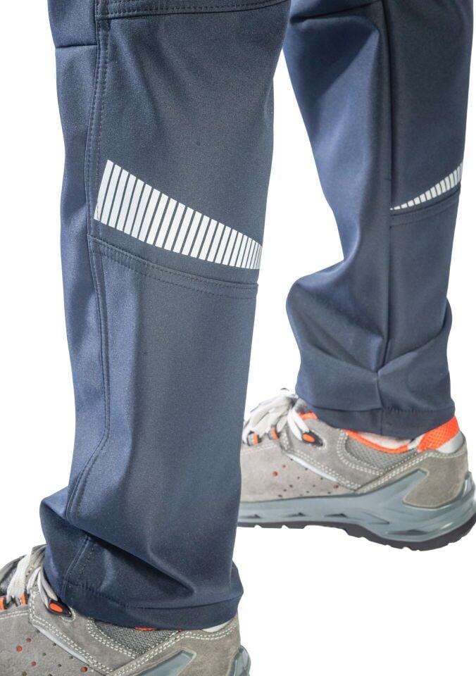 Safesawa Dark Softshell İş Pantolonu Kışlık Reflektörlü