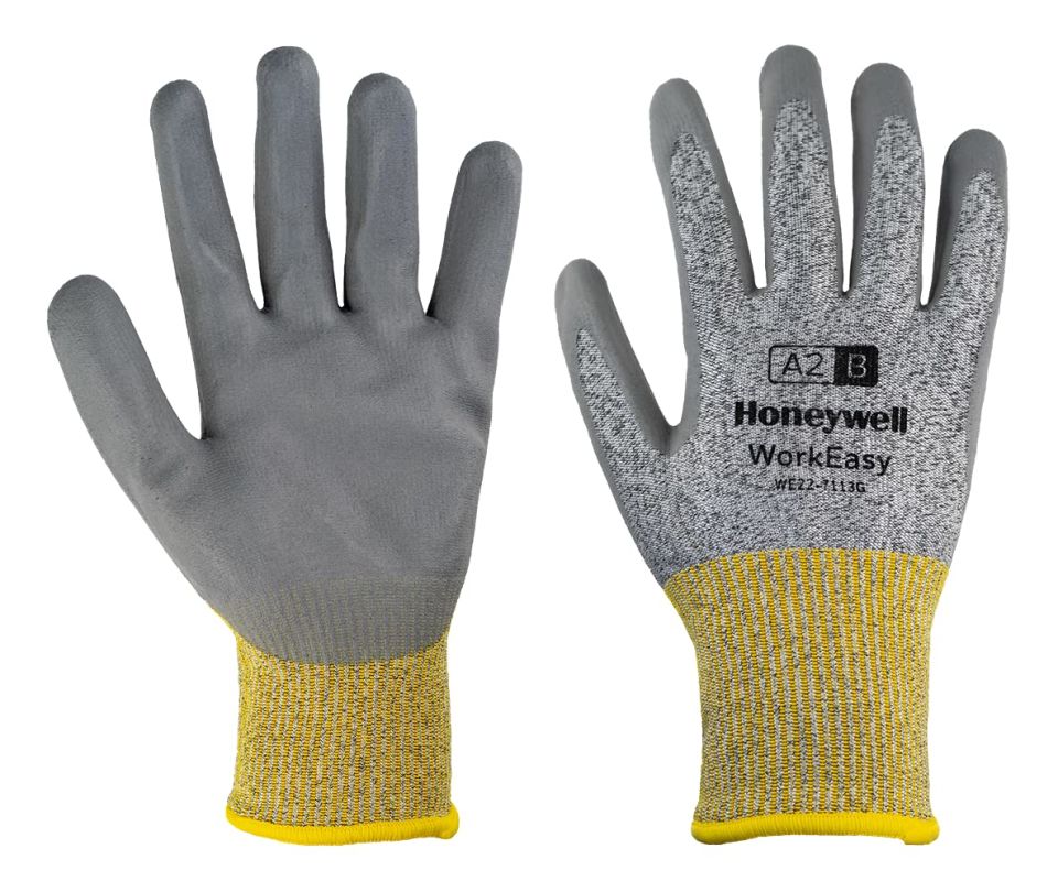 Honeywell WorkEasy WE22-7113G B Kesilme Dayanımlı, PU Kaplı İş Eldiveni