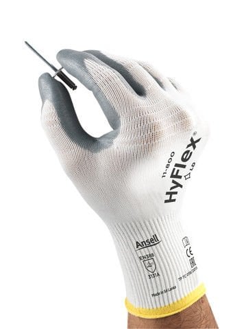 Ansell Hyflex 11-800 Köpük Nitril Montaj İş Eldiveni (Gıdaya Uygun)