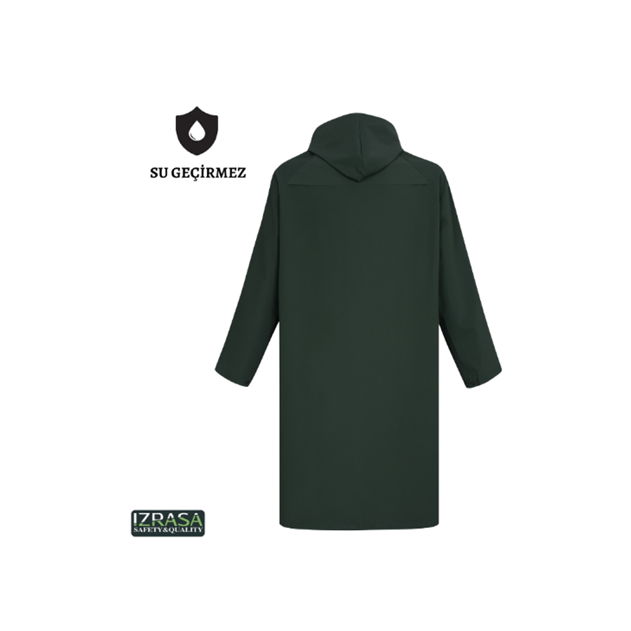 IZRASA™ PVC 32 MM Astarlı Uzun Yağmurluk