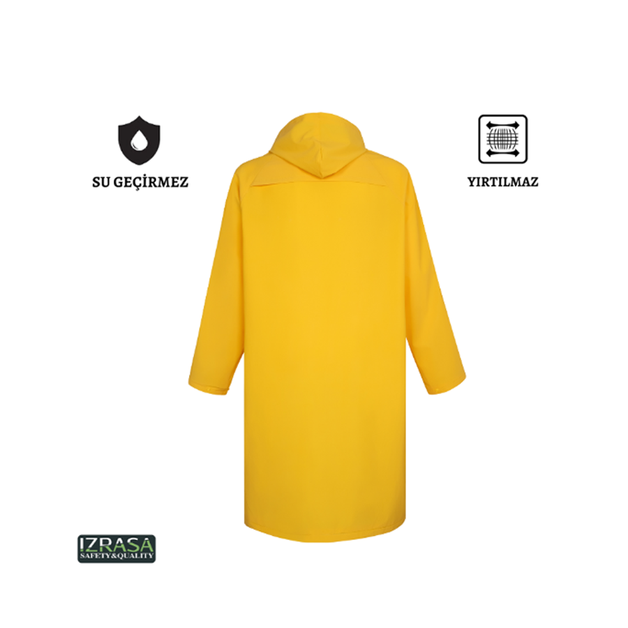 IZRASA™ PVC 32 MM Astarlı Uzun Yağmurluk