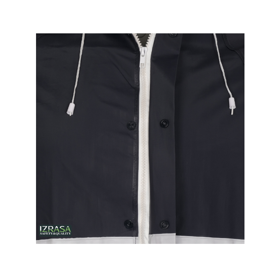 IZRASA™ PVC 32 MM Astarlı Reflektörlü Yağmurluk Uzun 120 cm