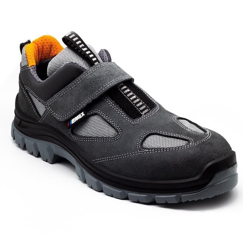 Emex M1020 S1P Çelik Burun Çelik Ara Tabanlı Süet İş Ayakkabısı
