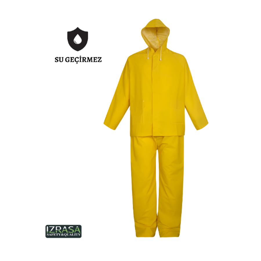 IZRASA™ PVC 32 MM Astarlı Yağmurluk Takım