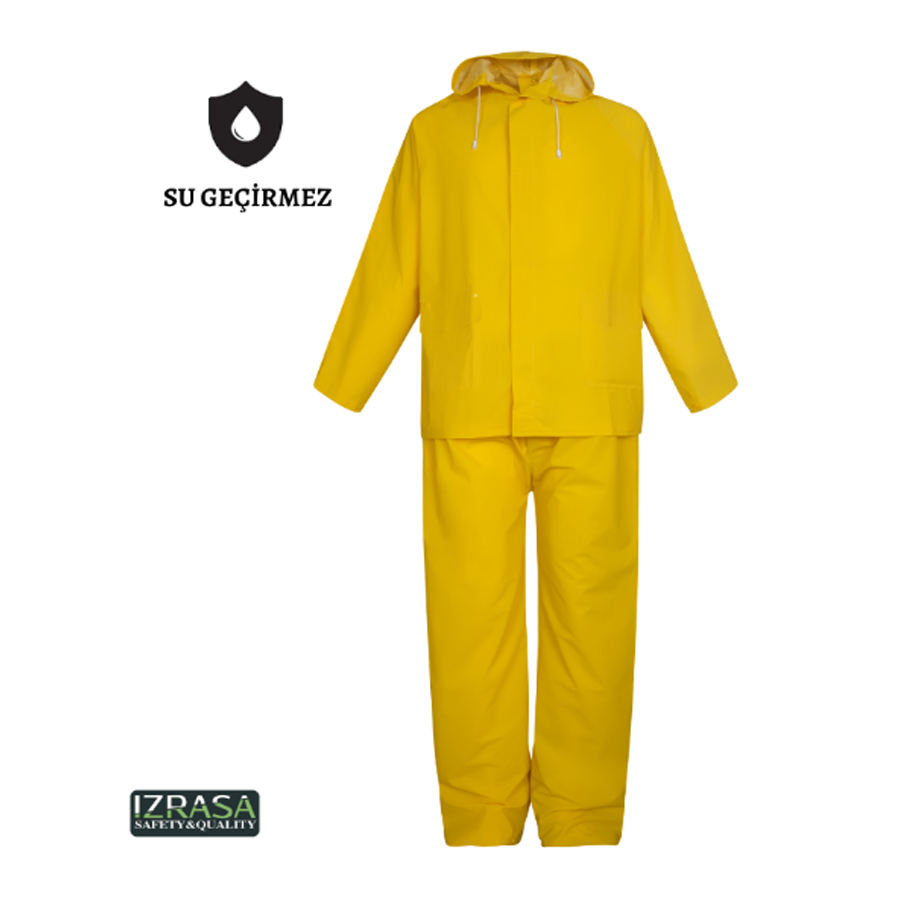 IZRASA™ PVC 32 MM Astarlı Yağmurluk Takım