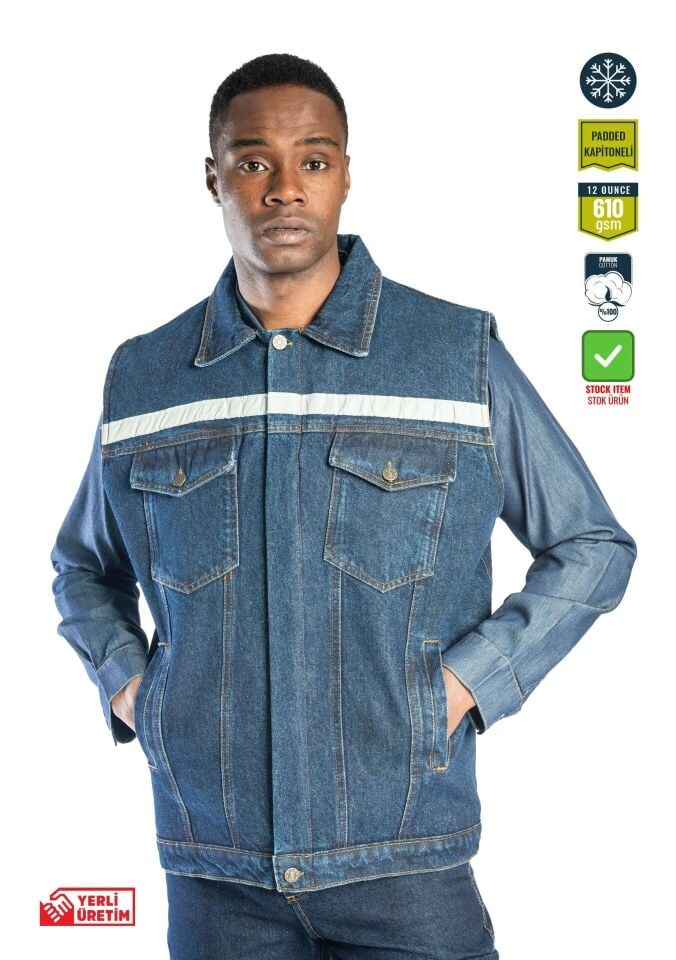 Safesawa Ranger Kapitoneli Kot Yelek 610 gsm