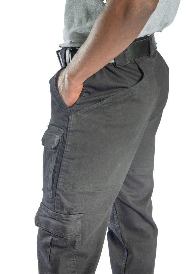 Safesawa Star Kot Pantolon Siyah 340 gsm