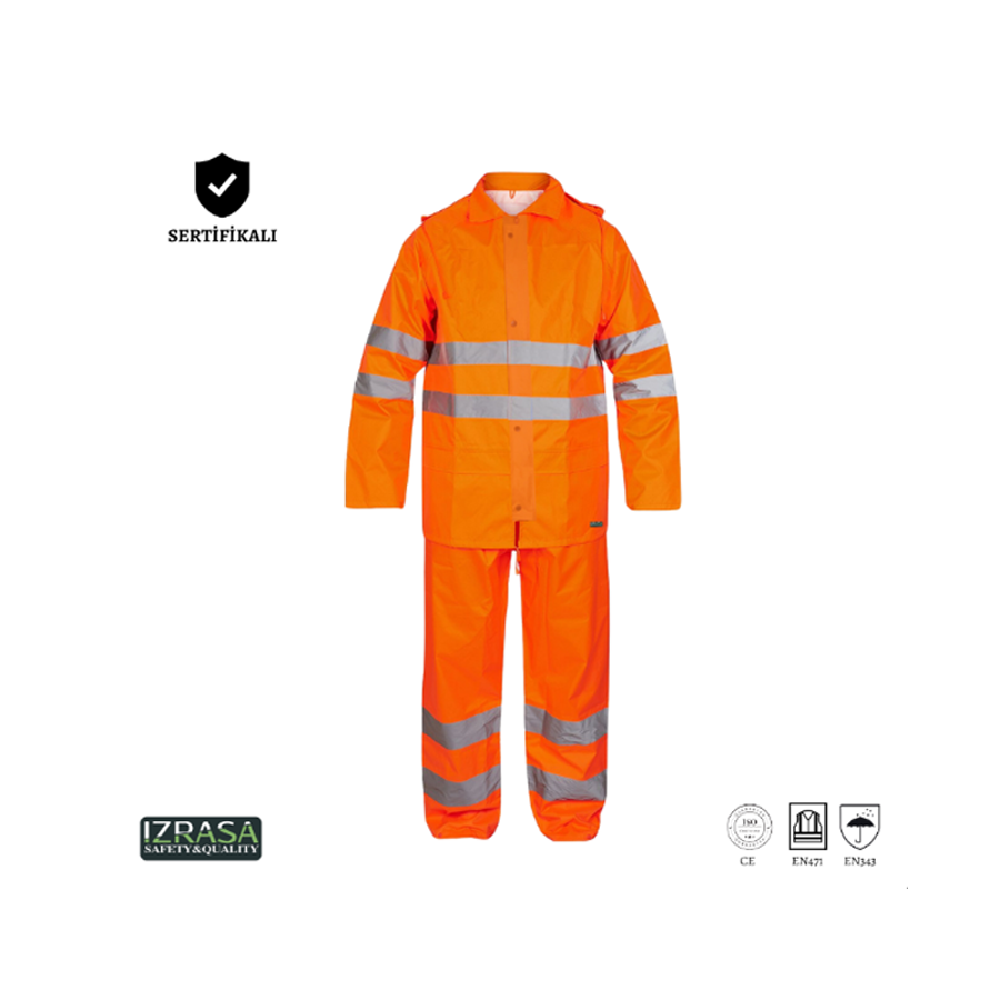 IZRASA™ İmperteks Reflektörlü Takım Yağmurluk