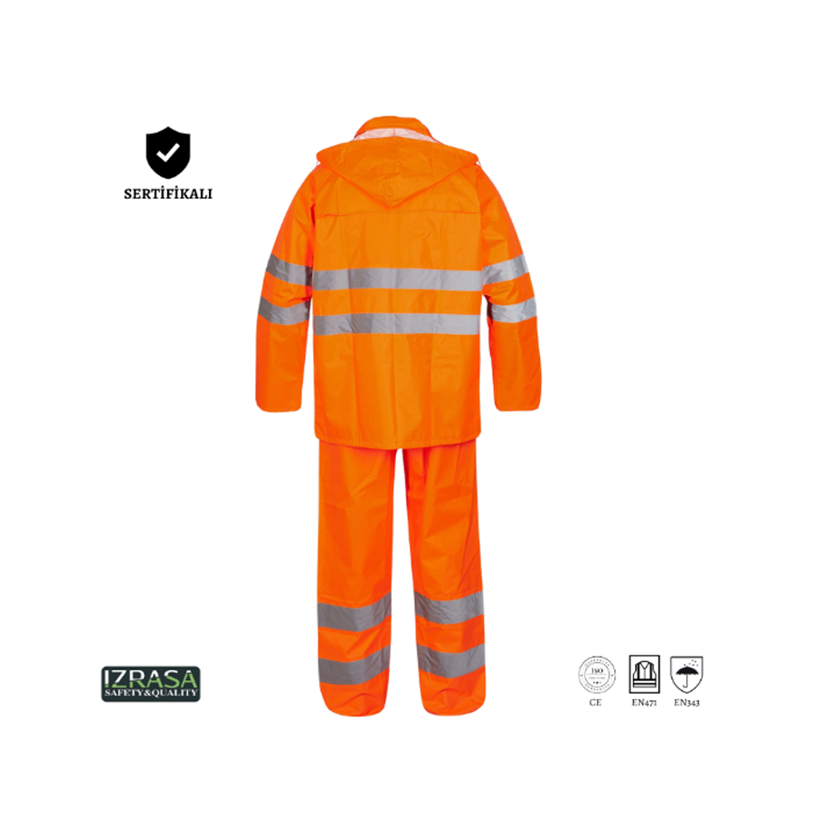 IZRASA™ İmperteks Reflektörlü Takım Yağmurluk