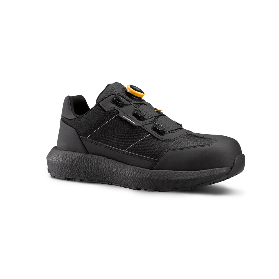Toworkfor Zero All Black Fast Fit | S3S | SR | ESD Kompozit Burun İş Ayakkabısı