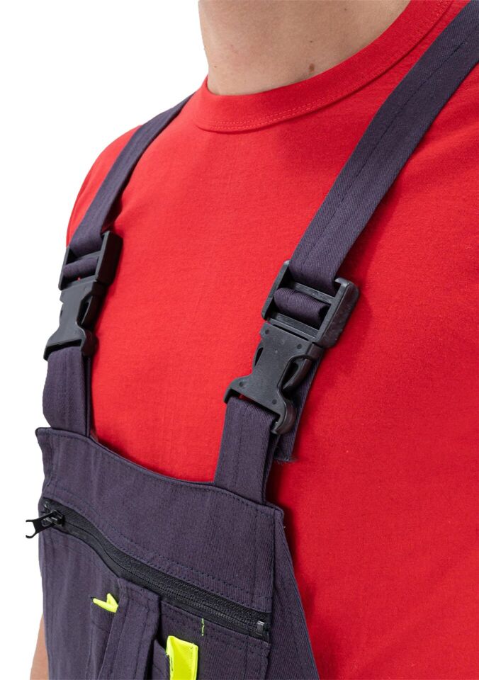 Safesawa Bahçıvan Tulum - İş Tulumu Pamuklu Gri 245 gsm